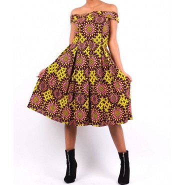 Le Modele robe wax